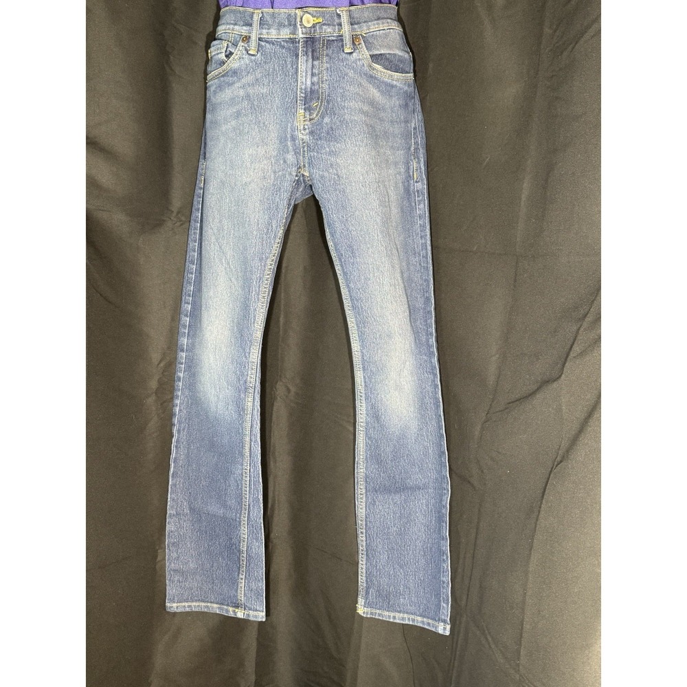 Levis 511 Slim Boys Jeans Size 18 Regular 29x29 Blue Denim